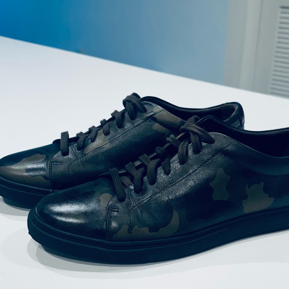 Allen Edmonds  calfskin sneakers
